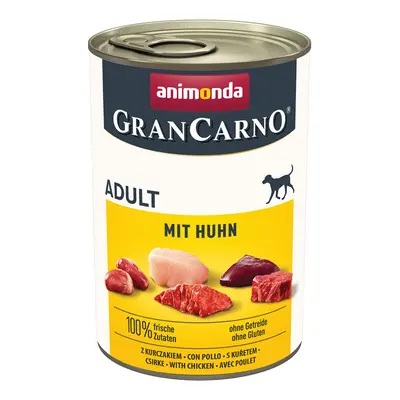 animonda GranCarno Adult s drůbežími srdci 6 × 400 g