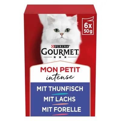 Gourmet Mon Petit rybí variace 6 × 50 g