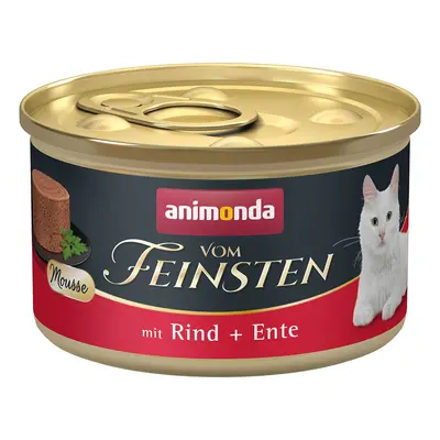 Animonda Vom Feinsten Adult hovězí a kachní maso 24 × 85 g