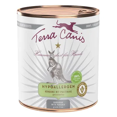 Terra Canis HYPOALLERGEN – klokaní maso s pastiňákem 6 × 800 g