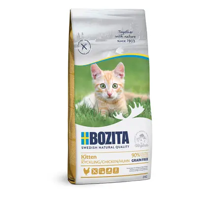 Bozita Kitten Grain free s kuřecím masem 2 kg