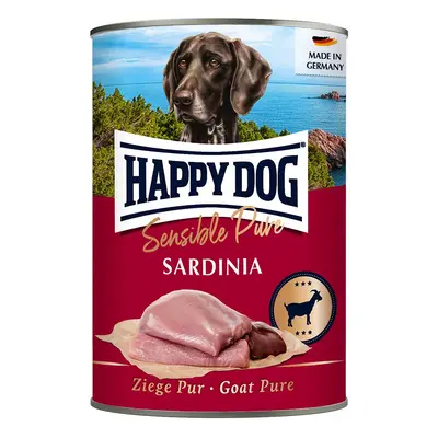 Happy Dog Pur s čistým kozím masem 12 × 400 g