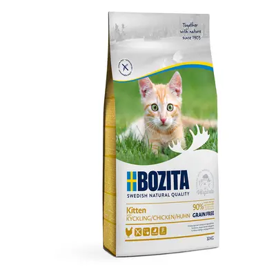 Bozita Kitten Grain free s kuřecím masem 10 kg