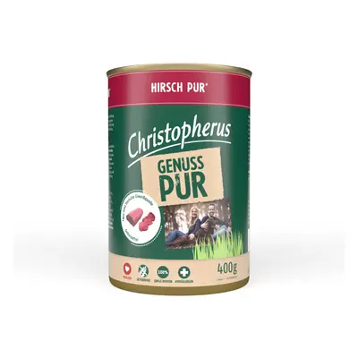 Christopherus Pur – jelení maso 6 × 400 g