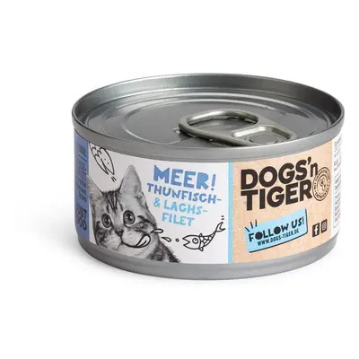 Dogs'n Tiger Meer! filety z tuňáka a lososa 12× 70 g