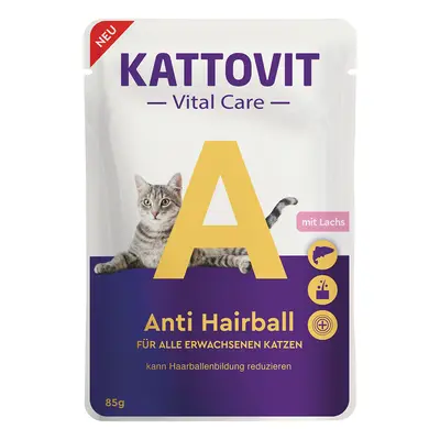 Kattovit Vital Care Anti Hairball Pouches 24× 85 g