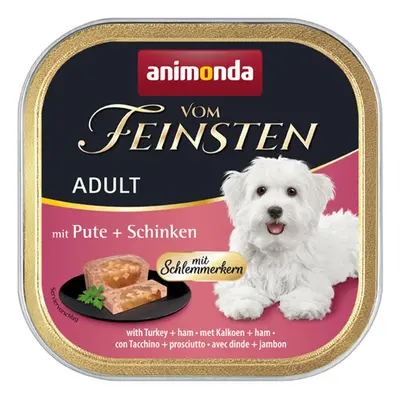 Animonda Vom Feinsten Adult se smetanovým jádrem, krůta a šunka 22x150g