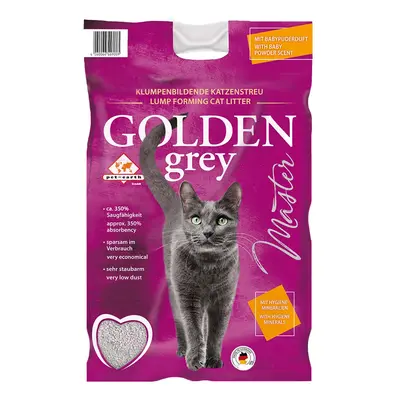 Golden Grey Master kočkolit s vůní dětského pudru 14 kg