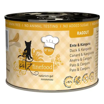 catz finefood Ragout No.607 kachní maso & klokaní maso 6 × 190 g