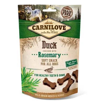 Carnilove Dog – Soft Snack – kachna s rozmarýnem, 200 g