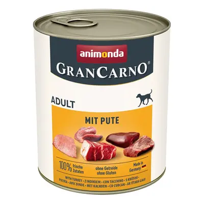 animonda GranCarno Adult s krůtou 6 × 800 g