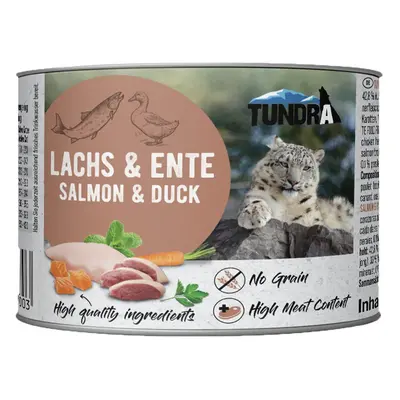 Tundra Cat losos a kachna 6× 200 g