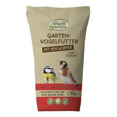 Birds Garden krmivo pro zahradní ptactvo s moučnými červy, 10 kg