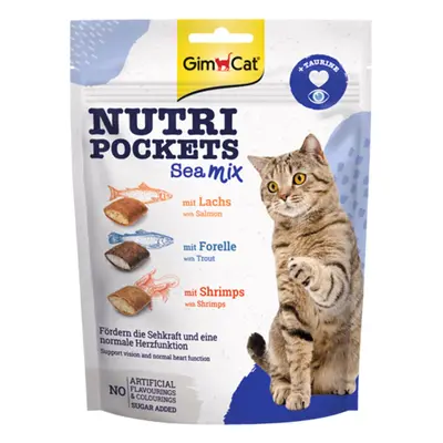 GimCat Nutri Pockets Sea-Mix 10 × 150 g