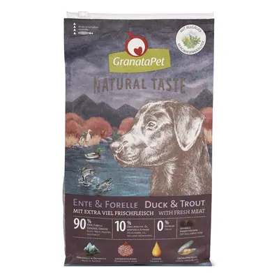 GranataPet Natural Taste – s kachnou a pstruhem 4 kg