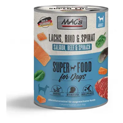 MAC's Dog losos a špenát 12 × 800 g