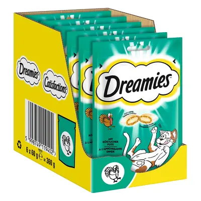 Dreamies s krůtou 6 × 60 g