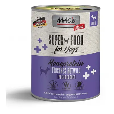 MAC's Dog Mono Sensitive vysoká zvěř 12 × 800 g