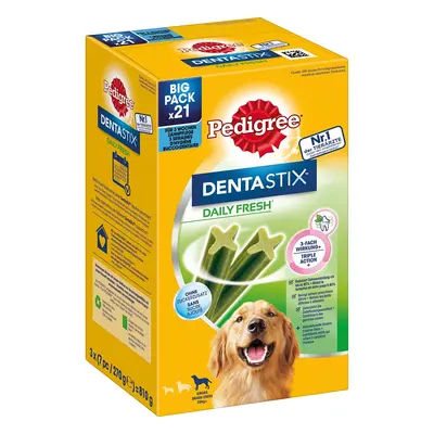 Pedigree DentaStix Daily Fresh pro velké psy 21 kusů