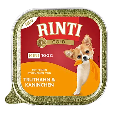 Rinti Gold Mini krůtí maso a králík 48 × 100 g