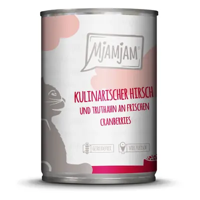 MjAMjAM delikátní jelení a krocaní maso 24x400g