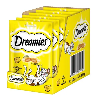 Dreamies se sýrem 6 × 60 g