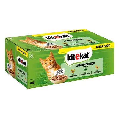 Kitekat multipack Landpicknick v omáčce 48 × 85 g