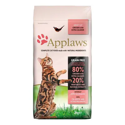 Applaws Cat Kuře a losos 2 kg