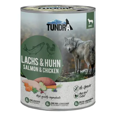 Tundra Dog losos a kuřecí maso 6 × 800 g