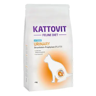 Kattovit Urinary s tuňákem 2 × 4 kg