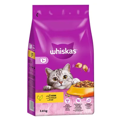 Whiskas Adult 1+ s kuřecím masem 3,8 kg