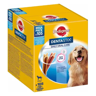 Pedigree DentaStix pro velké psy 105 kusů (15 × 7)