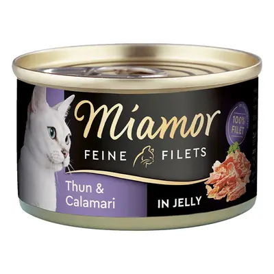 Miamor Feine Filets v želé s tuňákem a kalamáry 48× 100 g