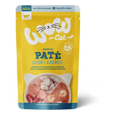 WOW CAT Adult kuře a krevety 12 × 125 g