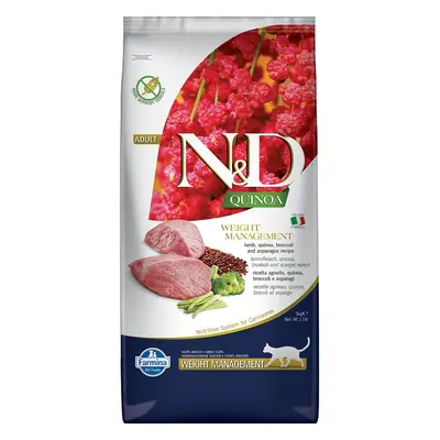 N&D Cat Quinoa Weight Management Lamb 5kg