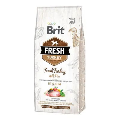 Brit Fresh Dog – Overweight & Senior dogs – Turkey – Fit & Slim 12 kg