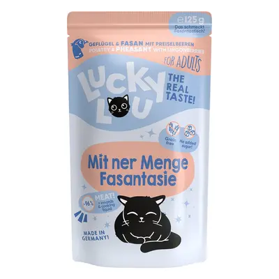 Lucky Lou Lifestage Adult drůbež a bažant 16 × 125 g