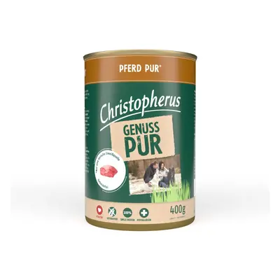 Christopherus Pur – koňské maso 24× 400 g