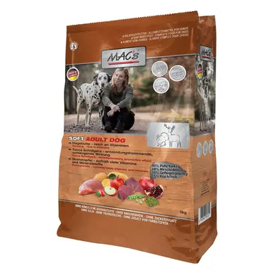 MAC's Dog Soft krůta a jelen 3 × 5 kg