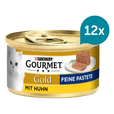 Gourmet Gold jemná kuřecí paštika 12 × 85 g