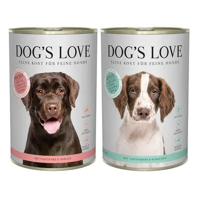 Dog´s Love Hypoallergen, variace chutí, 12× 400 g