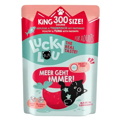 Lucky Lou Lifestage Adult drůbež a tuňák 6 × 300 g