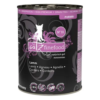 Catz finefood Purrrr No.111 jehněčí 6x400g