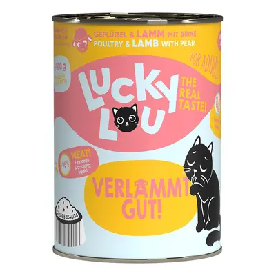 Lucky Lou Lifestage Adult drůbeží a jehněčí 6 × 400 g