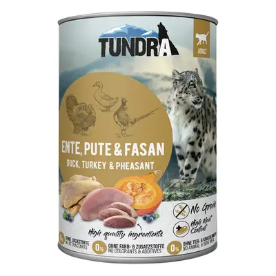 Tundra Cat kachna, krůta a bažant 6 × 400 g