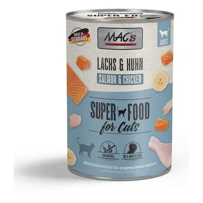 MAC's Cat s lososem a kuřetem 24 × 400 g