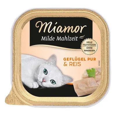 Miamor Milde Mahlzeit, čisté drůbeží a rýže 16 × 100 g