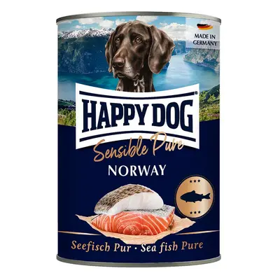 Happy Dog Sensible Pure Norway (mořská ryba) 12 × 400 g