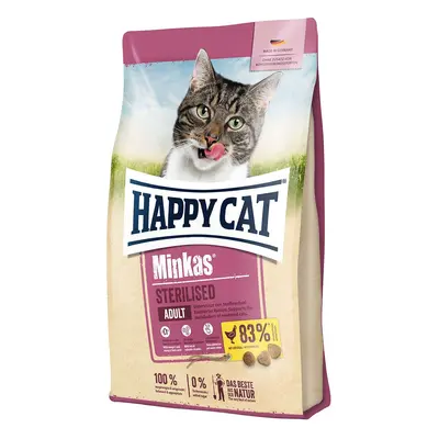 Happy Cat Minkas Sterilised drůbež 1,5 kg