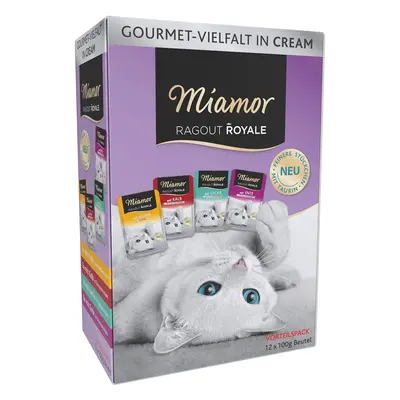 Miamor Ragout Royale variace krémů, multipack 60x100g